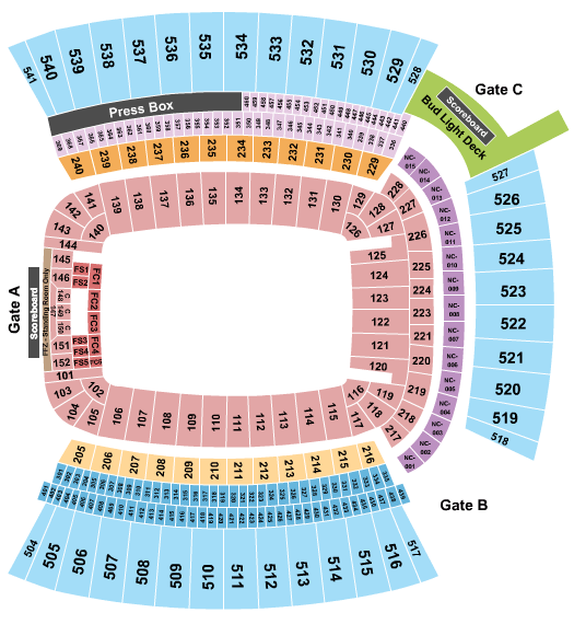 Acrisure Stadium Monster Jam Seating Chart